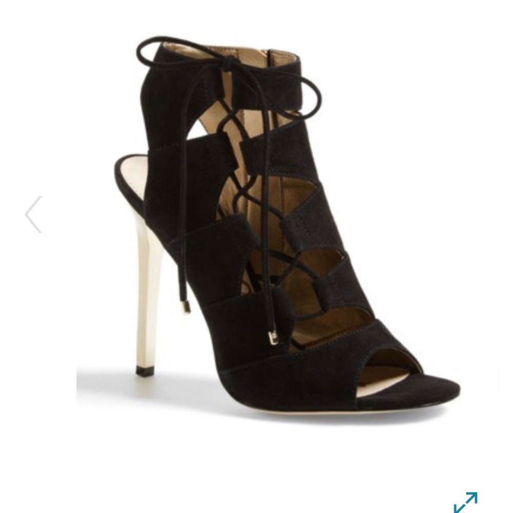 Sam Edelman Black Palmer Heels